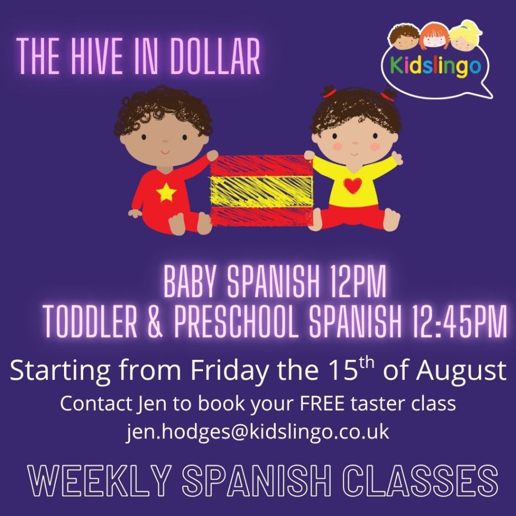 NEW pre-school Spanish class at at the Hive! - What's On - The Hive ...